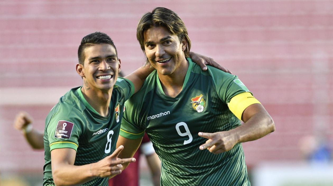 Marcelo Moreno Martins celebra uno de sus tantos. 