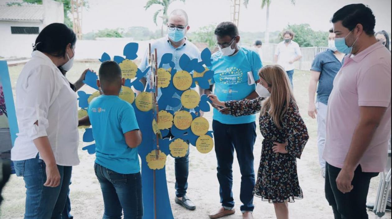 La Gobernadora del Atlántico, Elsa Noguera.
