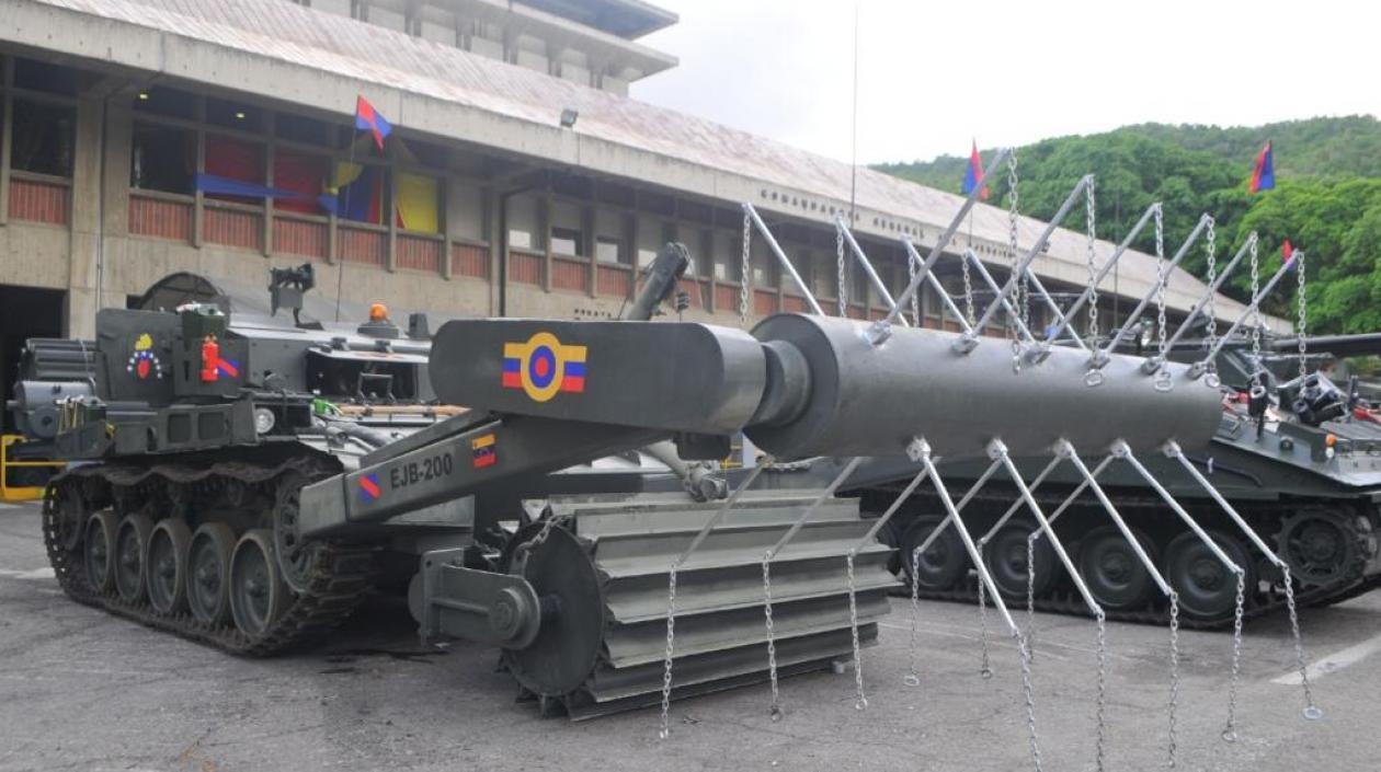 Barremina del Ejército Bolivariano de Venezuela.