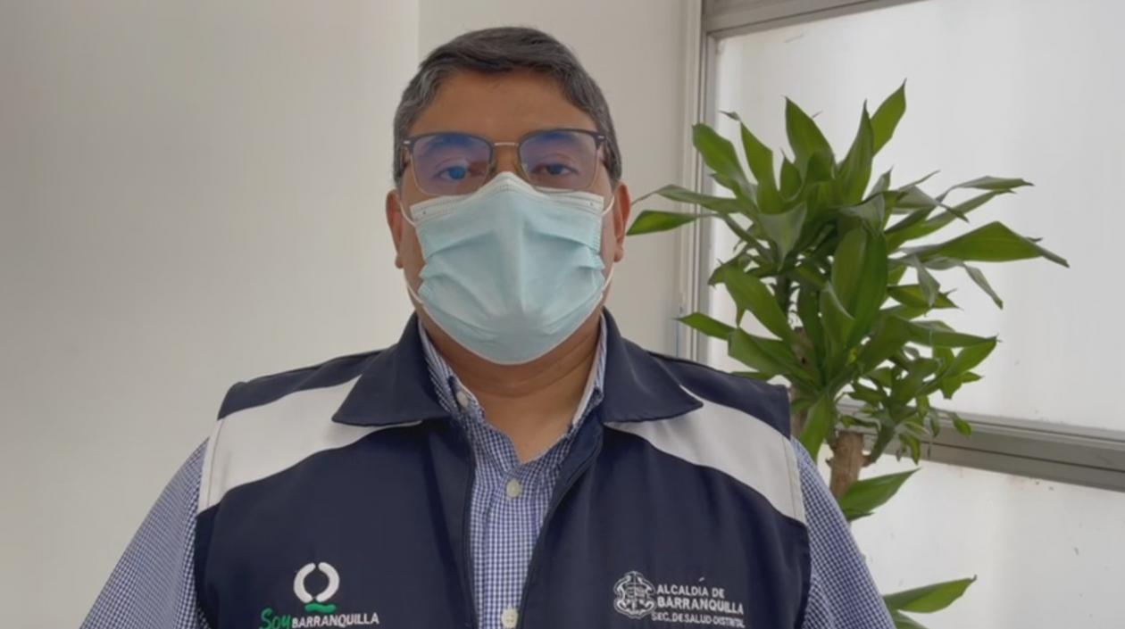 Humberto Mendoza, secretario de Salud de Barranquilla