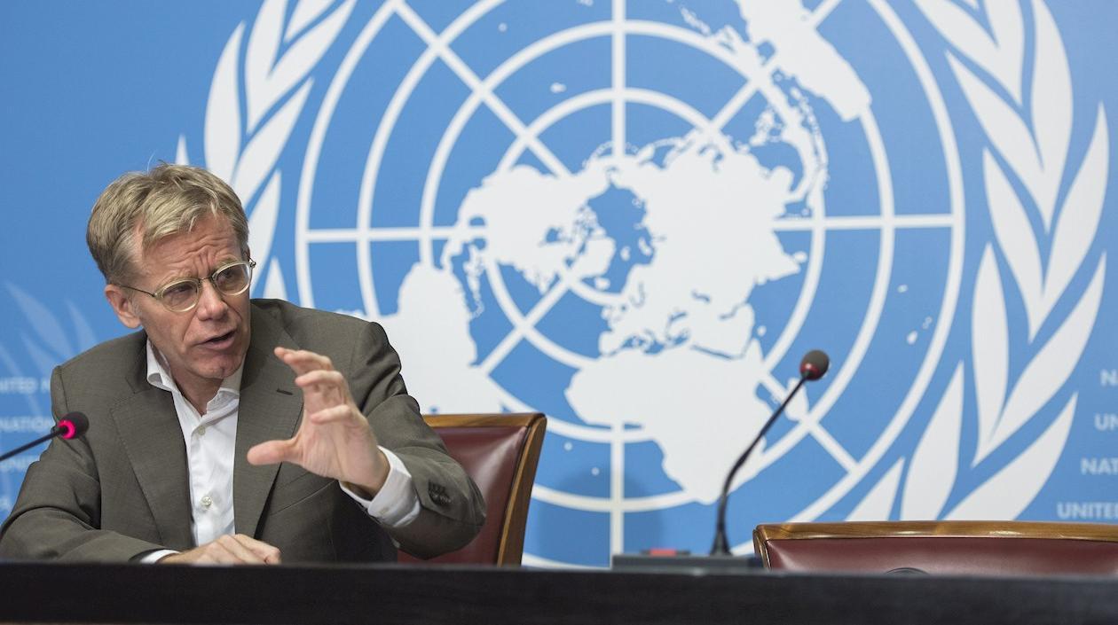 Representante de la OMS, Bruce Aylward.