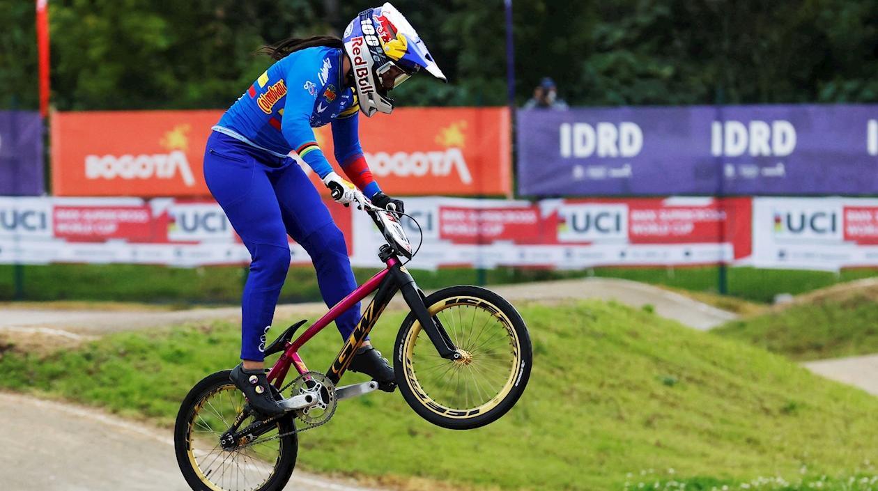 La colombiana Mariana Pajón.