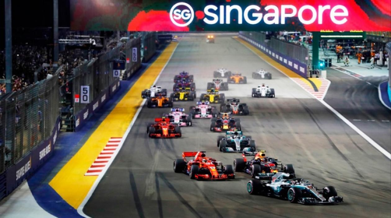 Gran Premio de Singapur de F1.