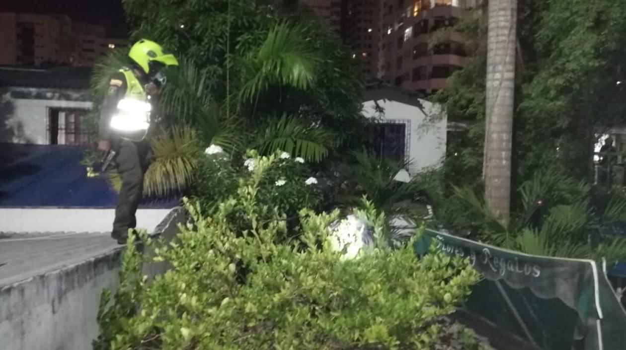 Balacera entre policías y delincuentes