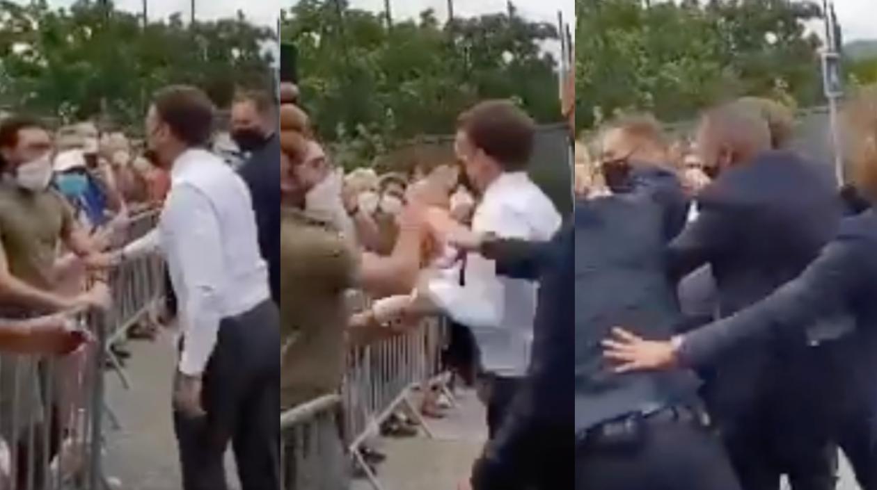 Imágenes del suceso.