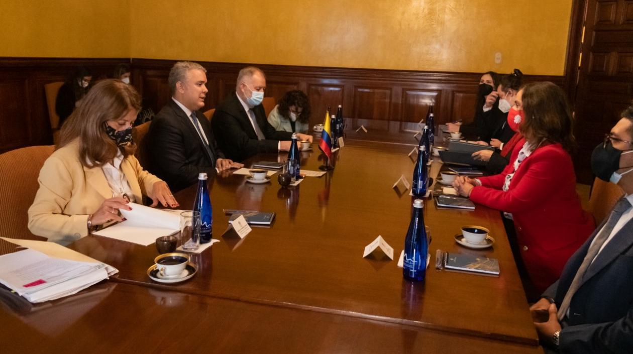 Reunión entre el Presidente Duque y la CIDH.