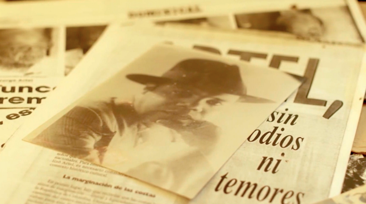 Jorge Artel, poeta colombiano.