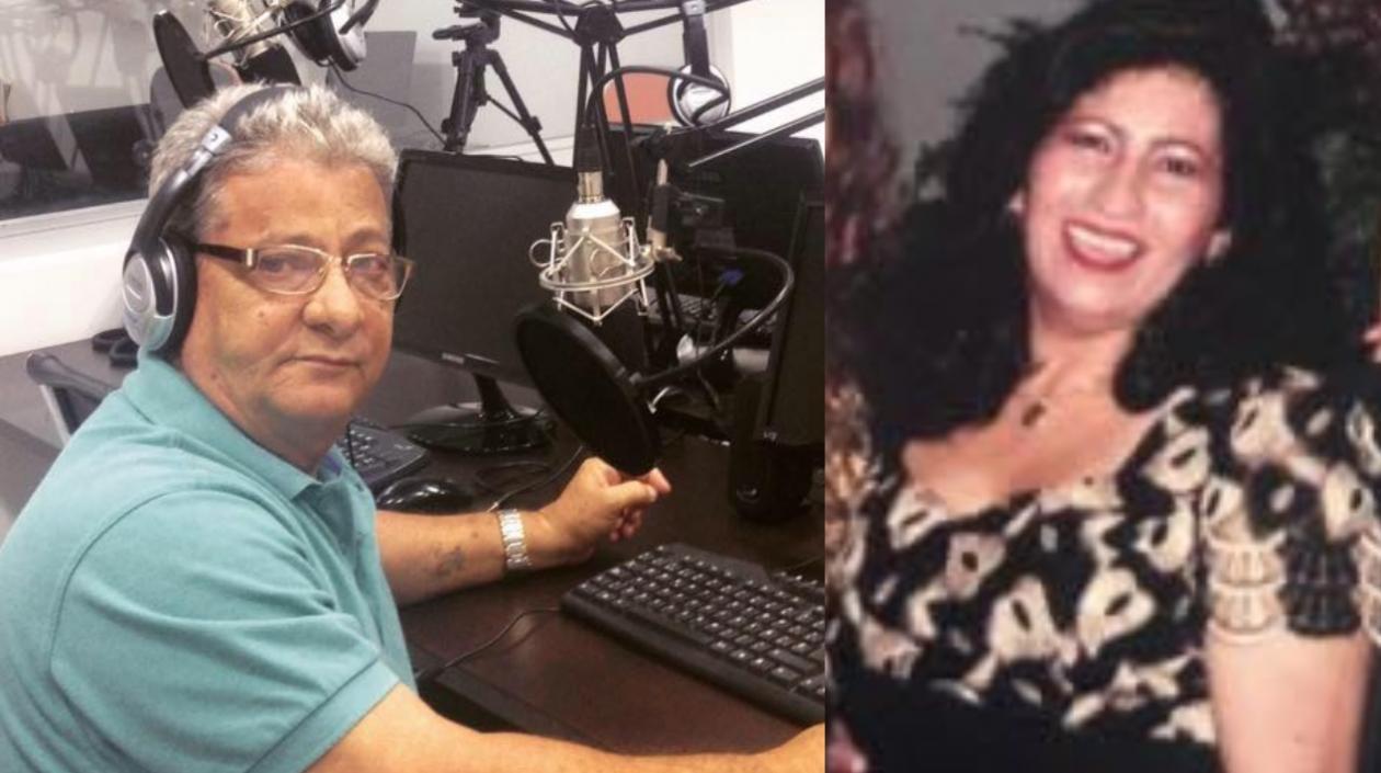 Lao Herrera, izquierda, a la derecha su esposa Italia.