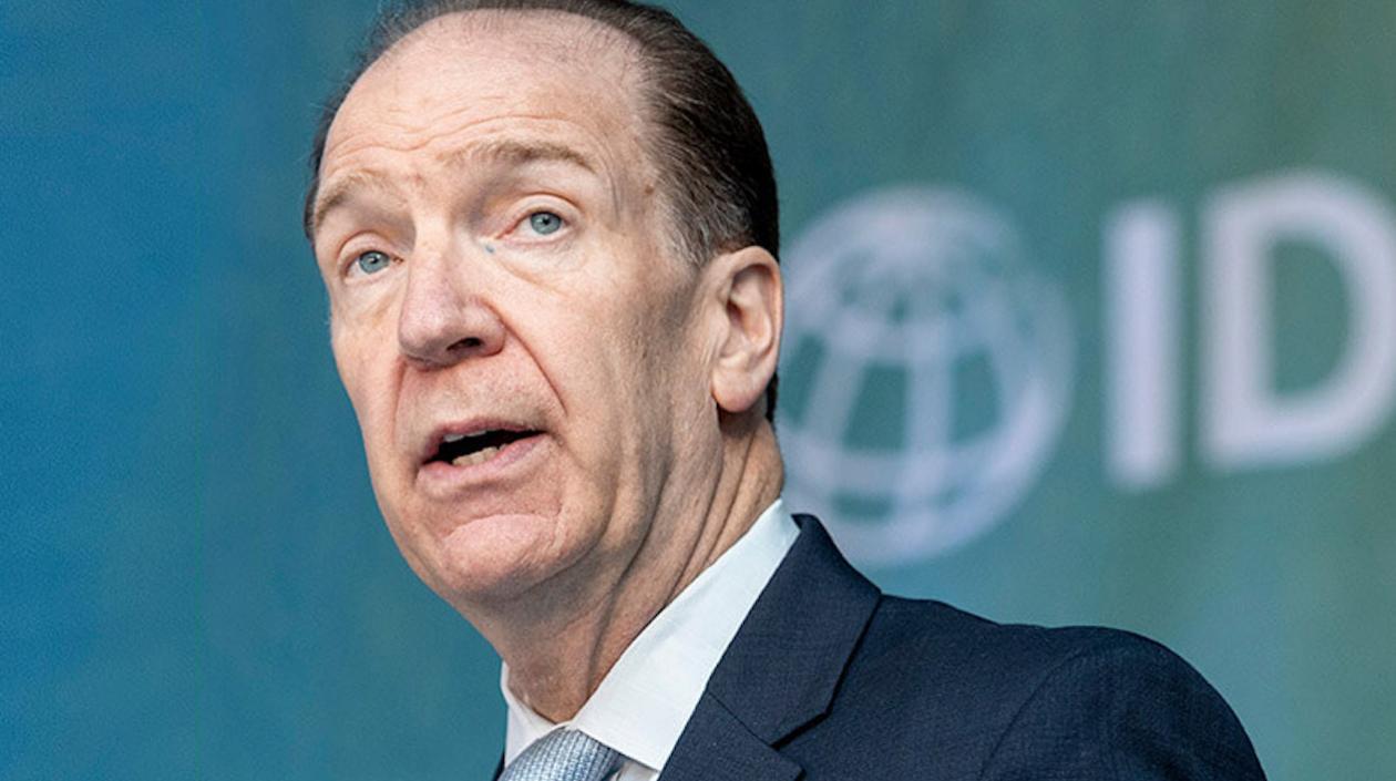 El presidente del Banco Mundial, David Malpass. 