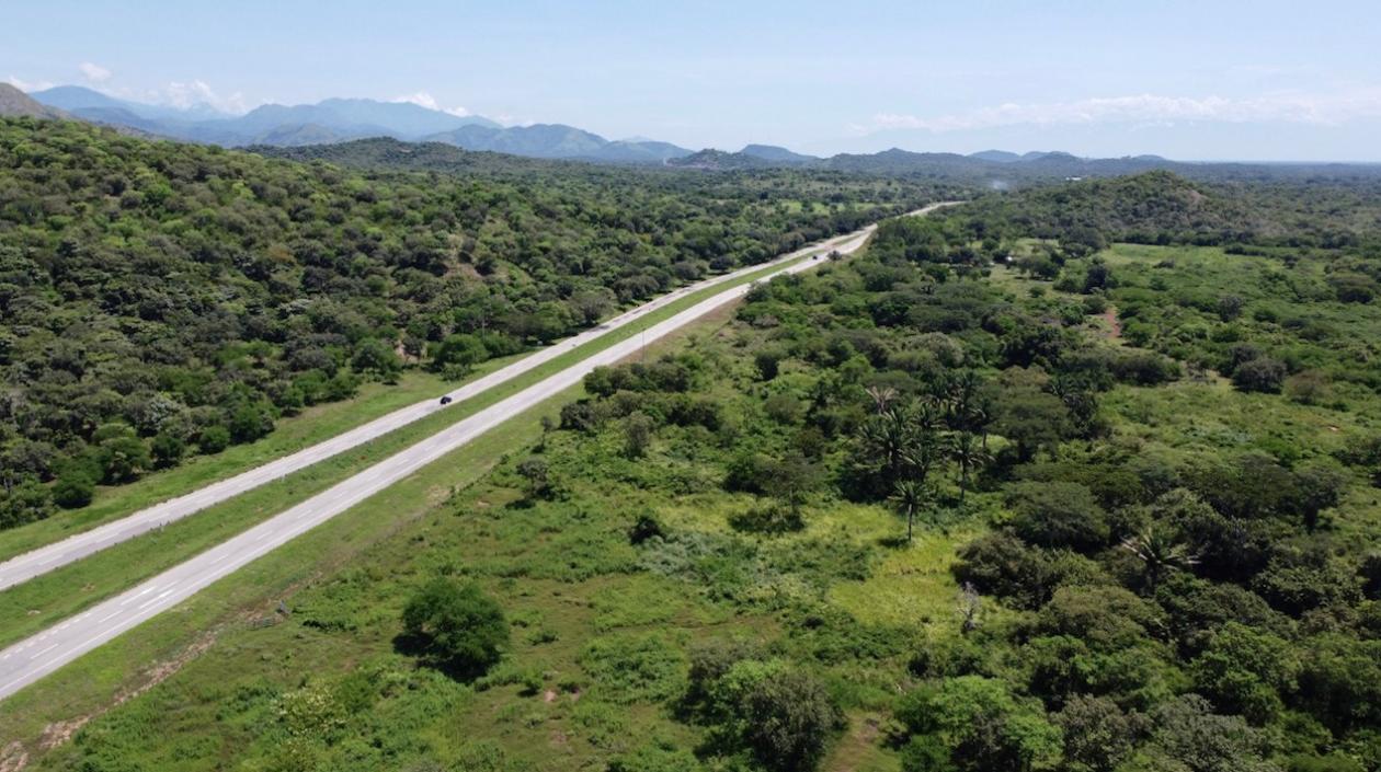 Un tramo de la Ruta del Sol 3.