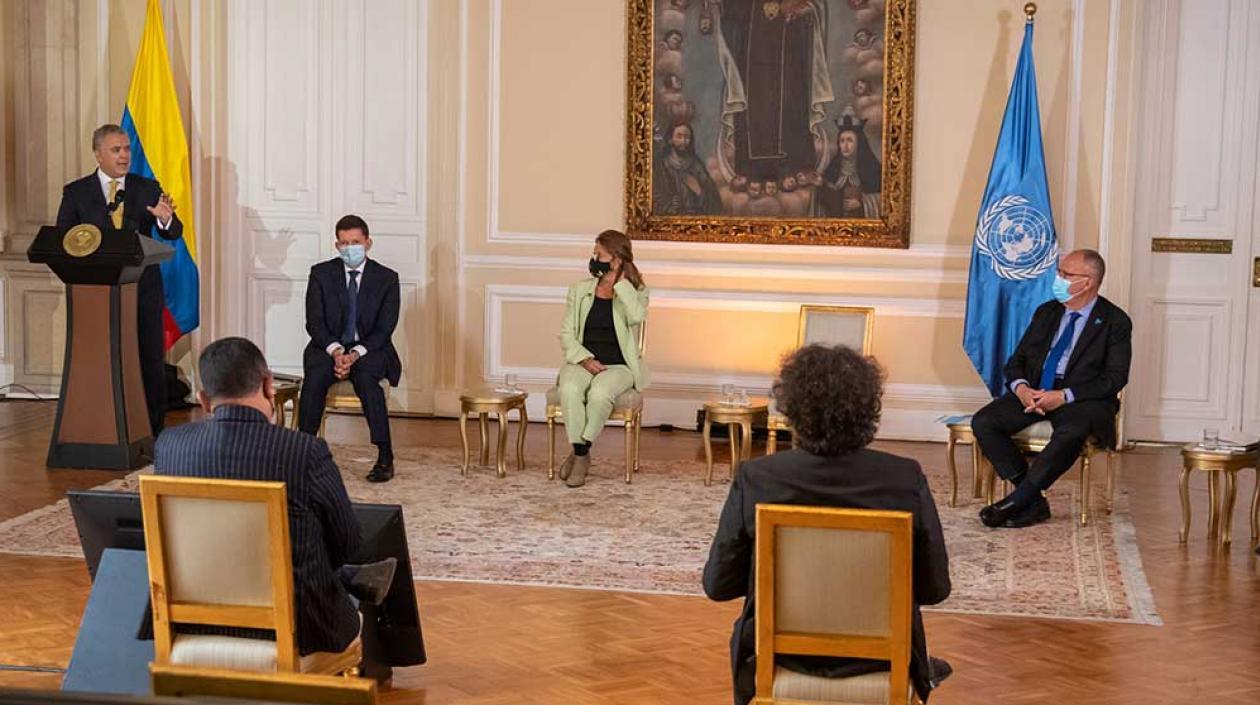 El Presidente de la República, Iván Duque.