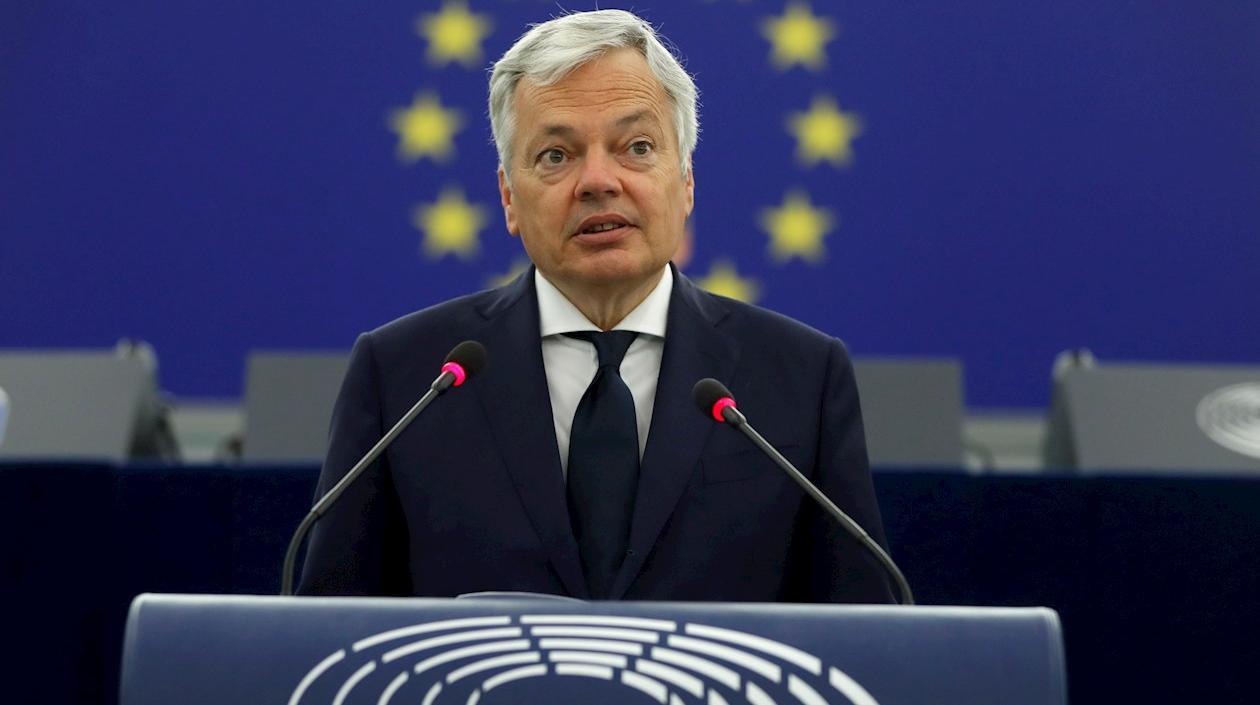El comisario europeo de Justicia, Didier Reynders.