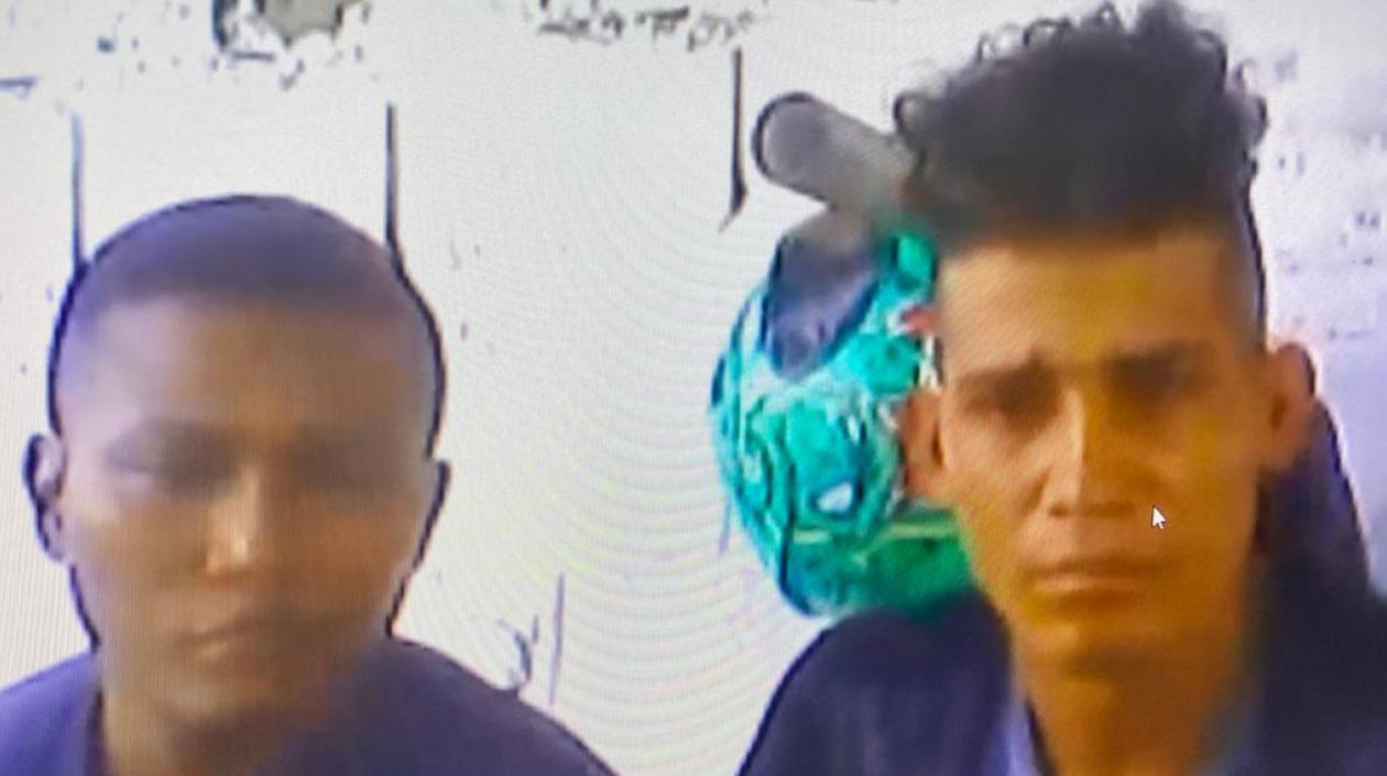 Camilo Andrés Romero Osorio y Duvan Felipe Samper Villalobos.