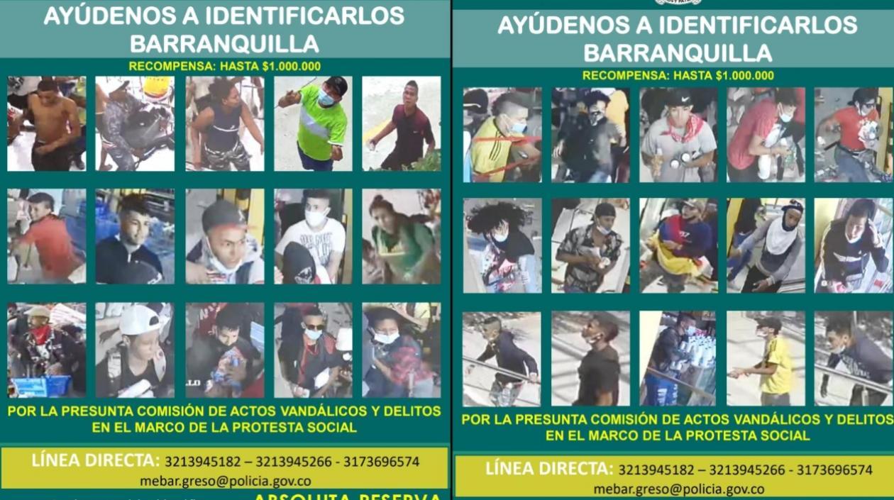 Los más buscados en Barranquilla. 