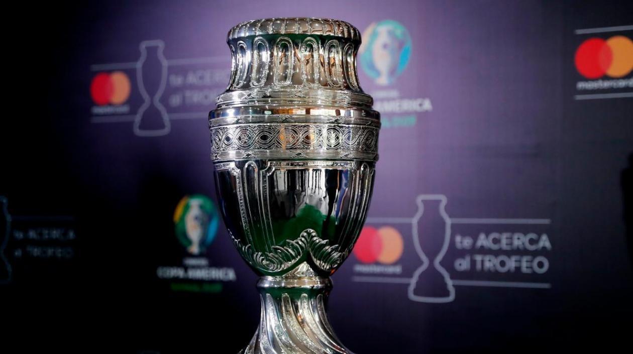 Trofeo de la Copa América. 