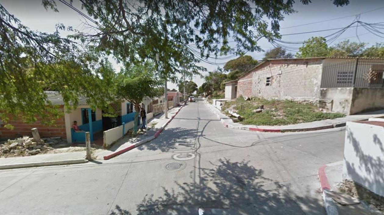 Carrera 22B con calle 74A, donde ocurrió el crimen.