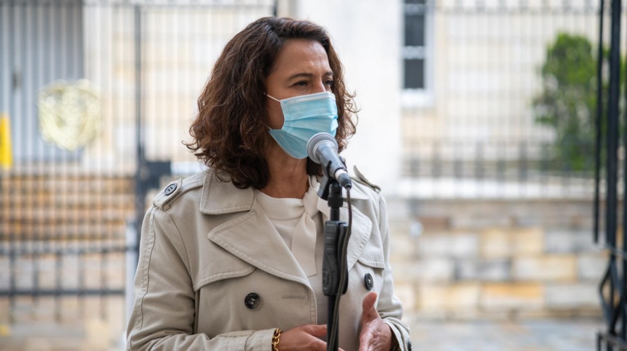 Nancy Patricia Gutiérrez, Consejera Presidencial para los Derechos Humanos y Asuntos Internacionales.