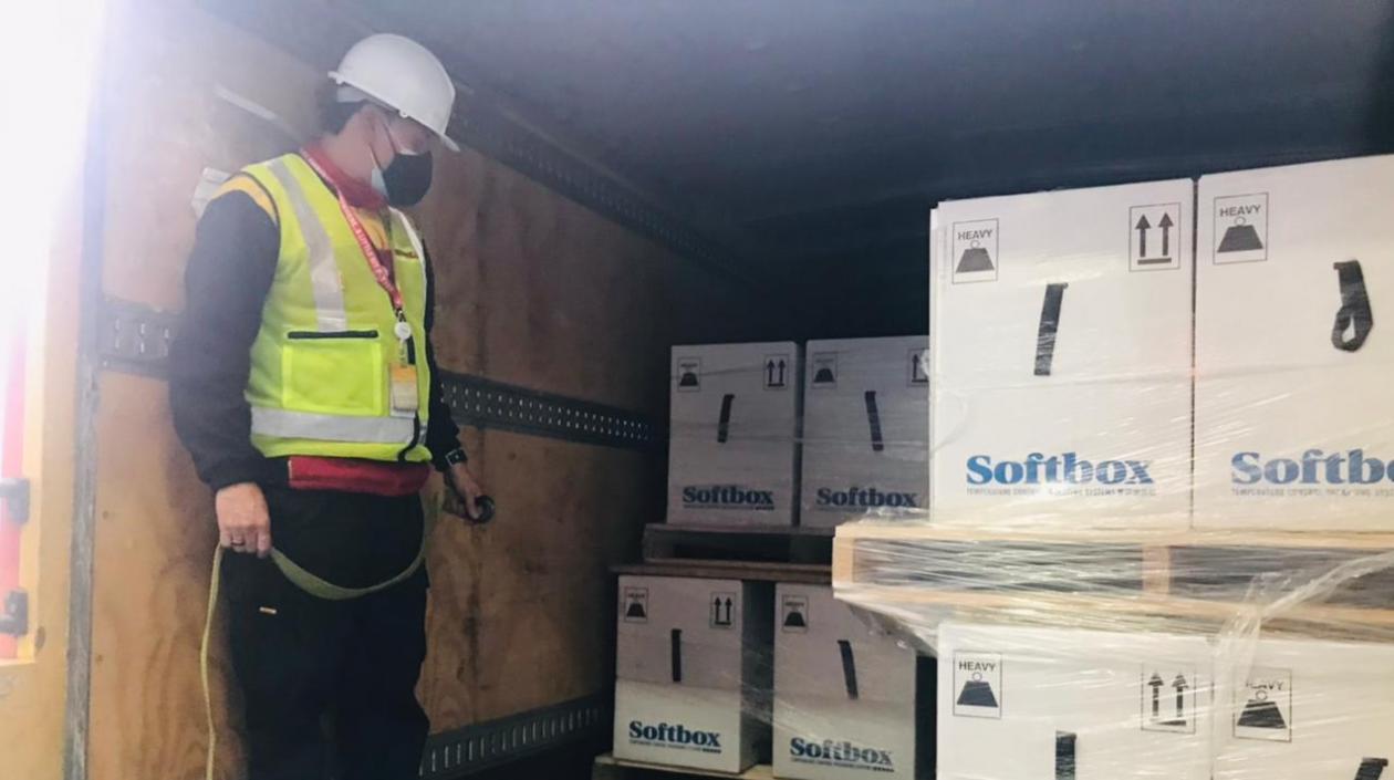 Las vacunas que llegaron.