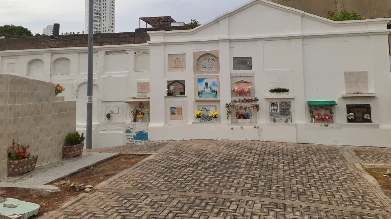Cementerio Distrital en Cartagena.