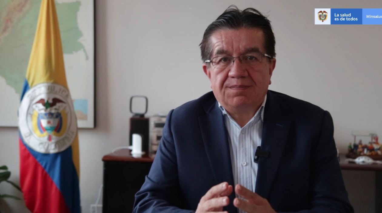 Fernando Ruiz, Ministro de Salud.