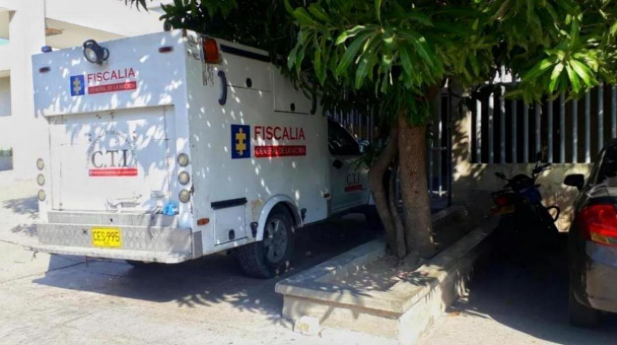 El cuerpo de la víctima fue llevado a Medicina Legal.