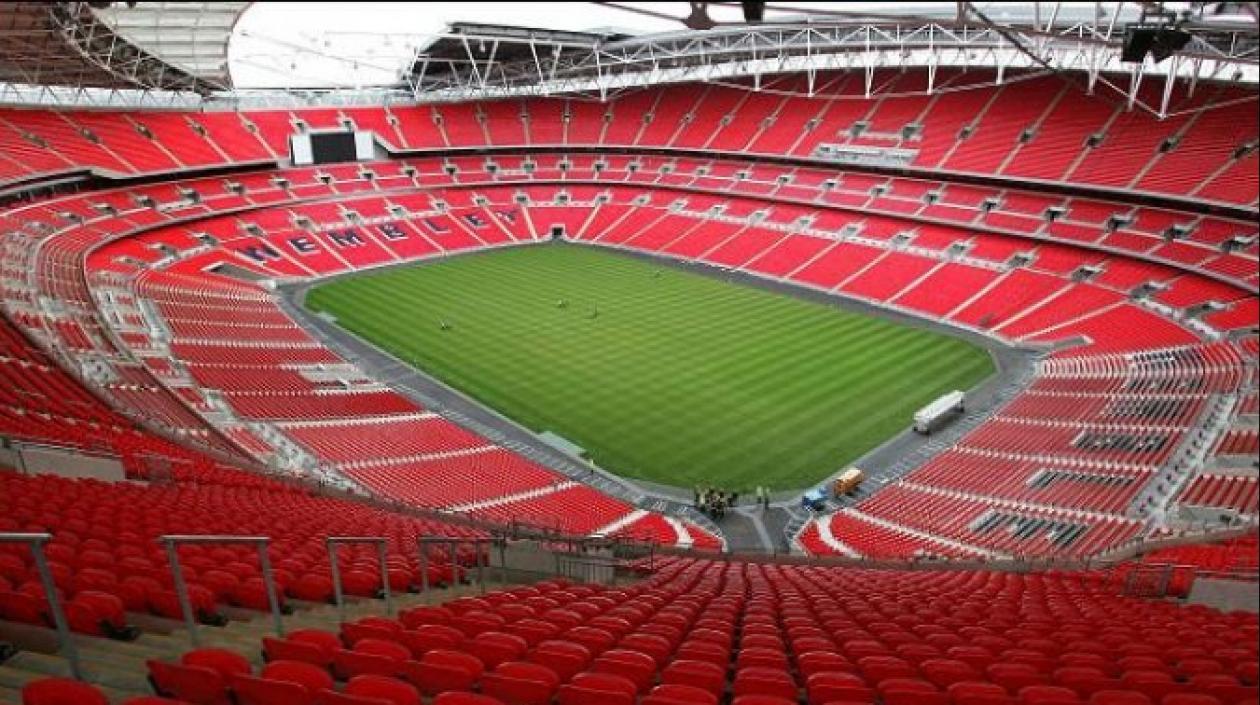 El estadio de Wembley.