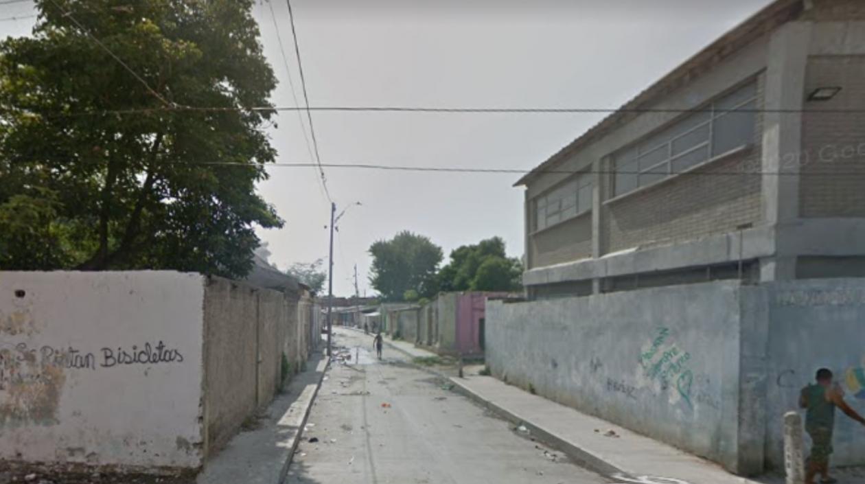 Carrera 36 con calle 28, lugar de los hechos. 