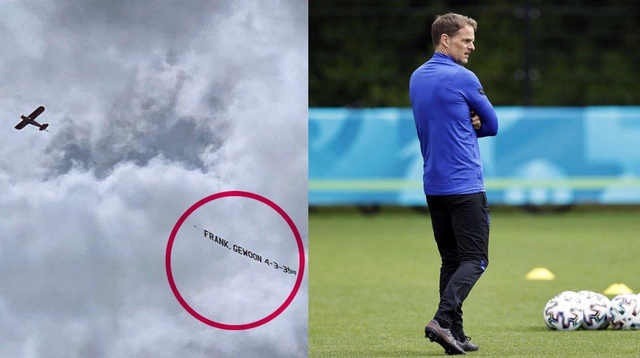 Frank de Boer, entrenador de Holanda.