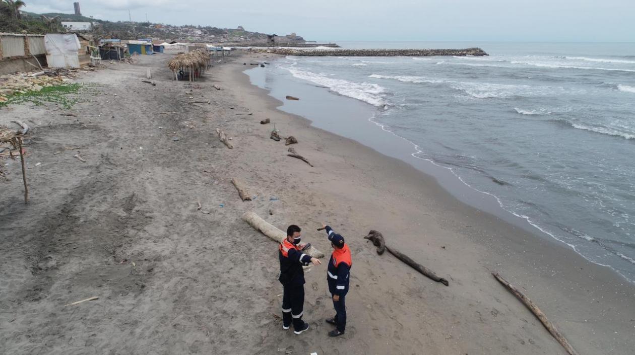 Dimar estará pendiente de las playas del Atlántico.