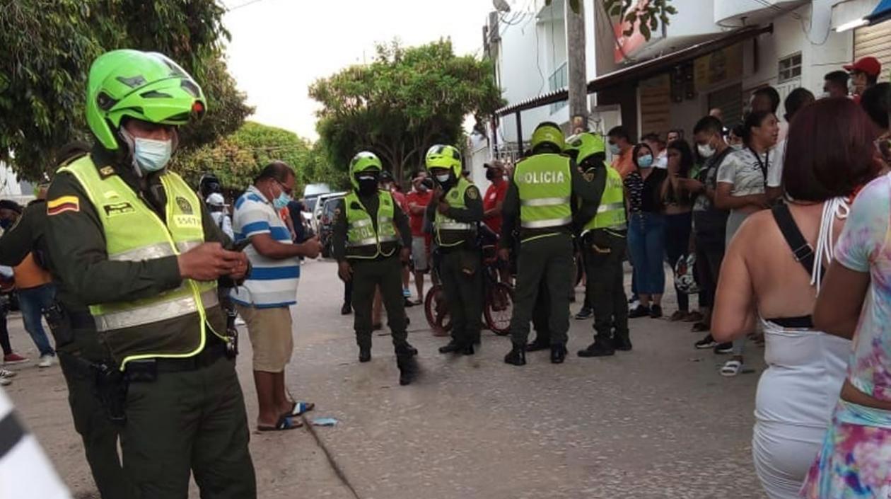 La víctima murió en el lugar de los hechos