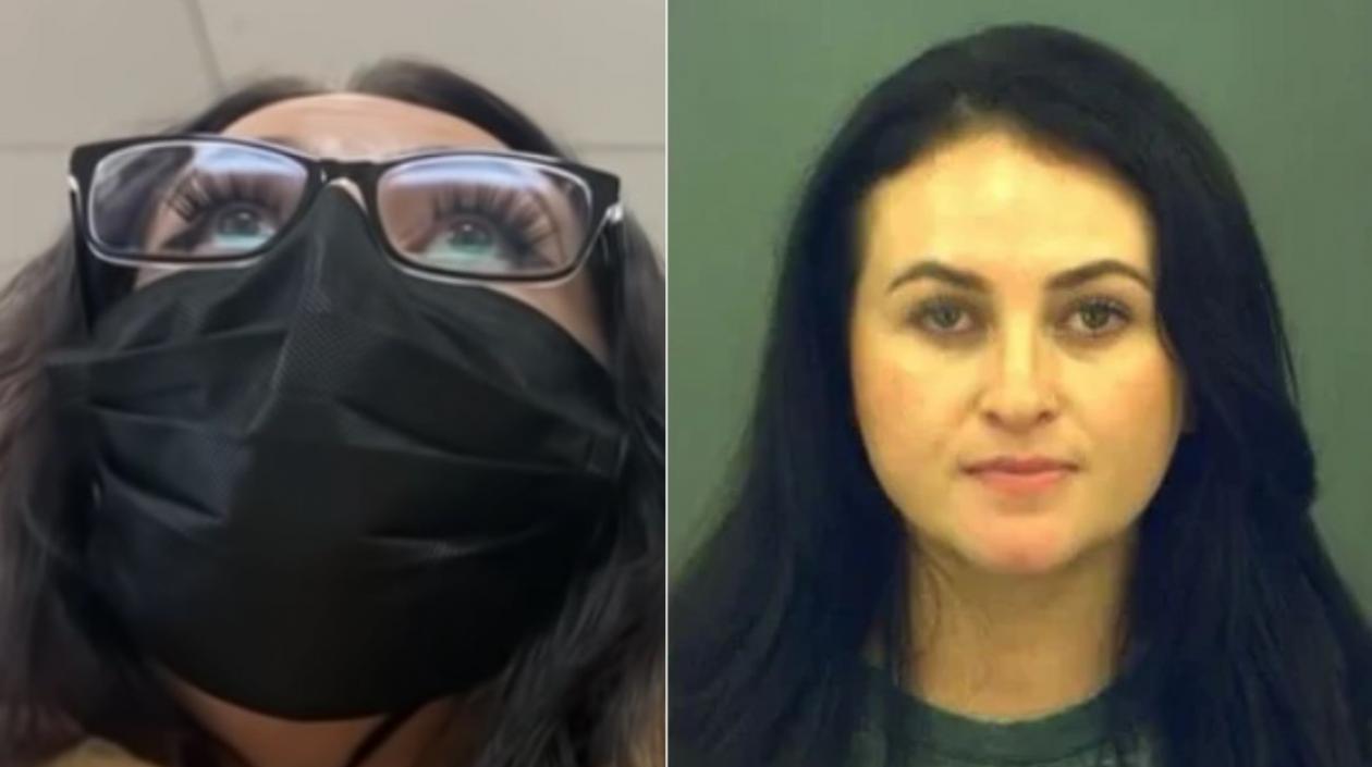  Casey Gar﻿cía haciéndose pasar por su hija. 