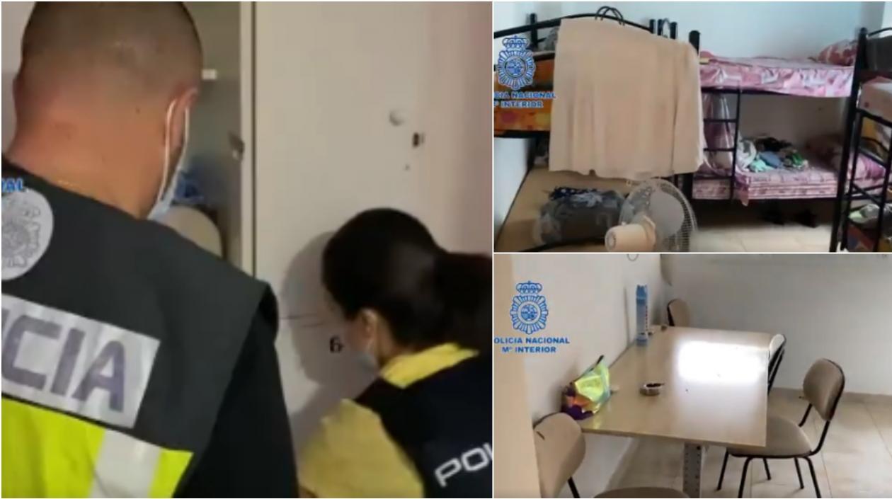 Policía de España puso al descubierto el caso en que eran explotadas sexualmente.