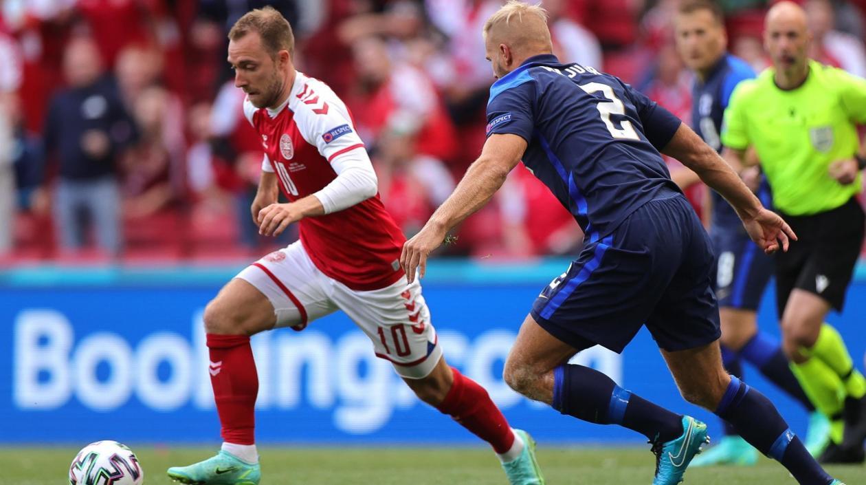 Christian Ericksen, jugador danés. 