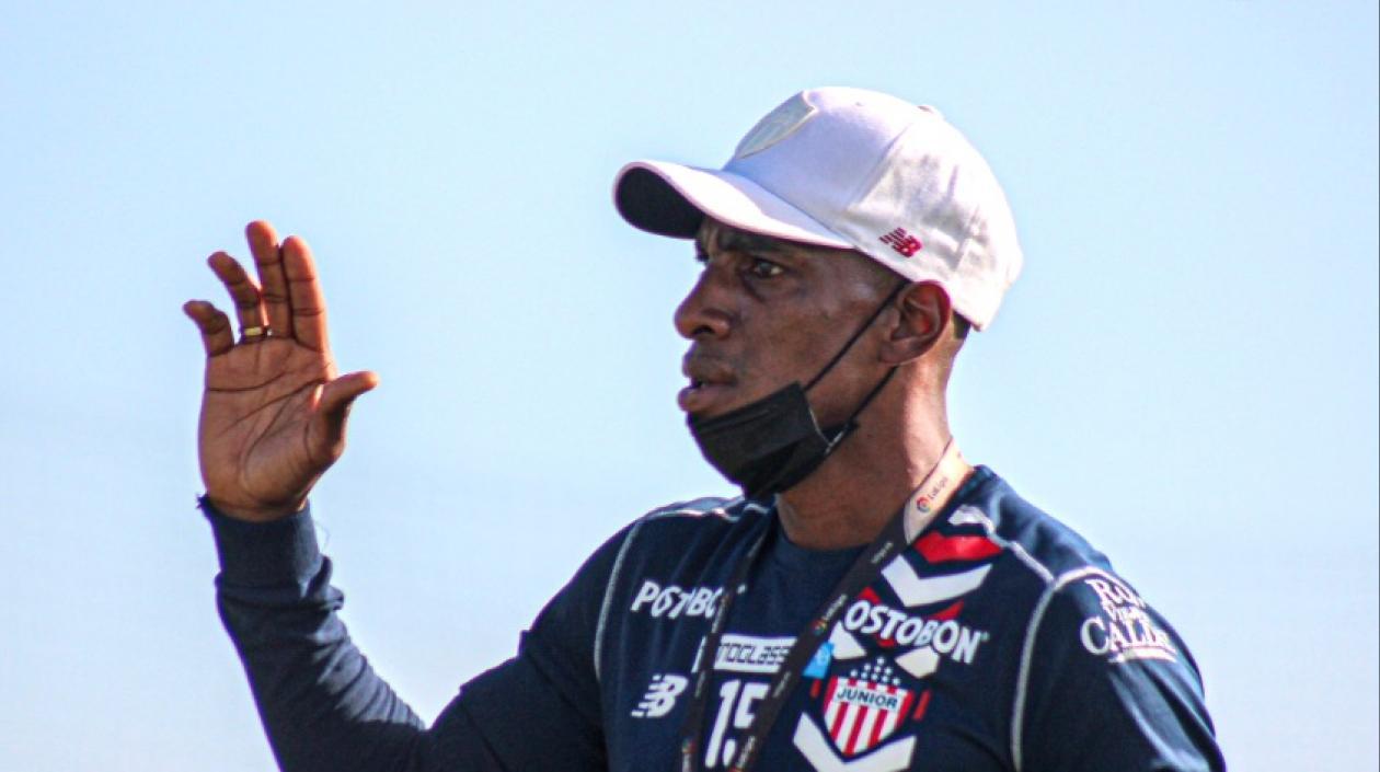 Luis Amaranto Perea, DT del Junior.