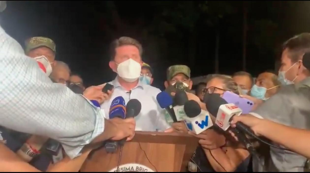 Diego Molano, Ministro de Defensa.