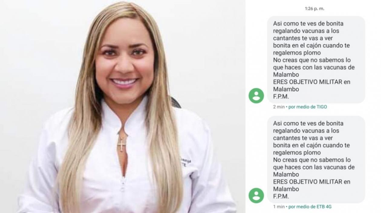 Eimy Liz Camargo Molina y la amenaza.