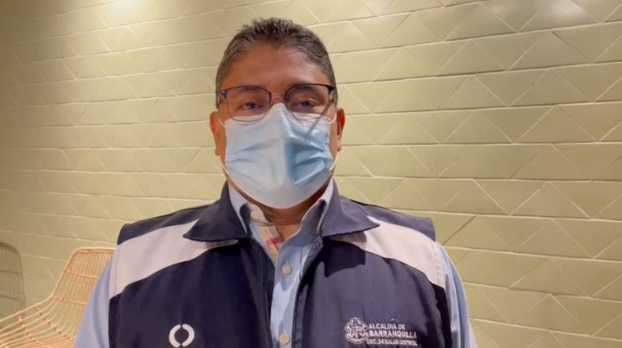 Humberto Mendoza, Secretario de Salud de Barranquilla.