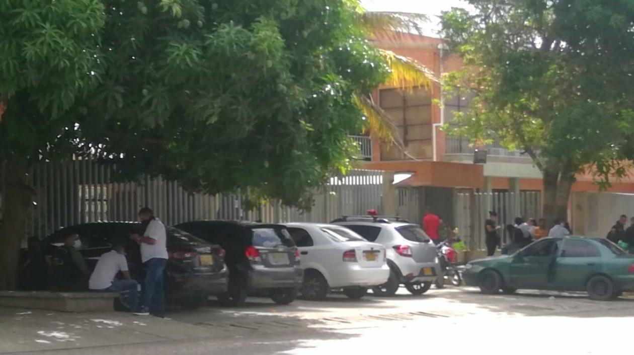 El cuerpo de Manuel de Jesús Orozco Cuevas fue llevado a Medicina Legal. 