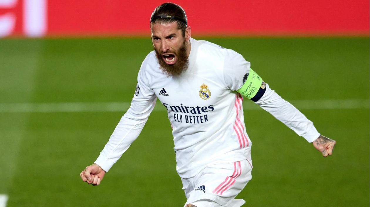 Sergio Ramos, defensa español. 
