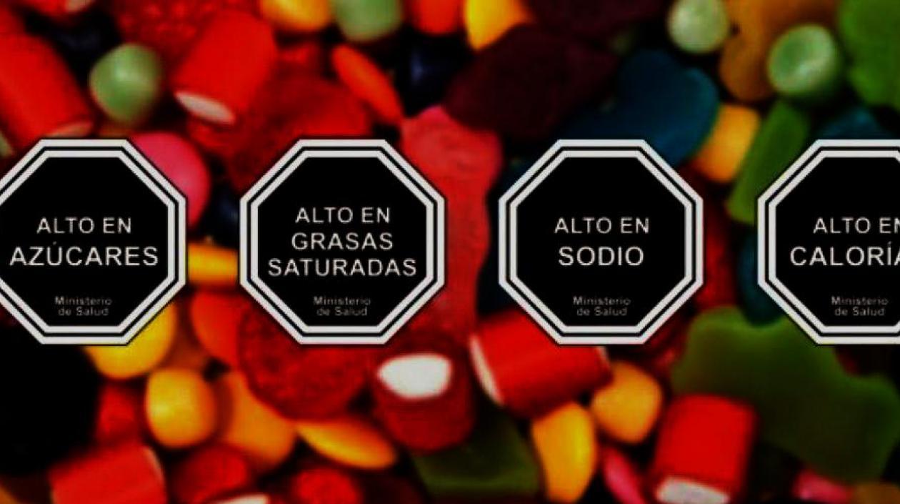 Ilustración para ley comida chatarra.