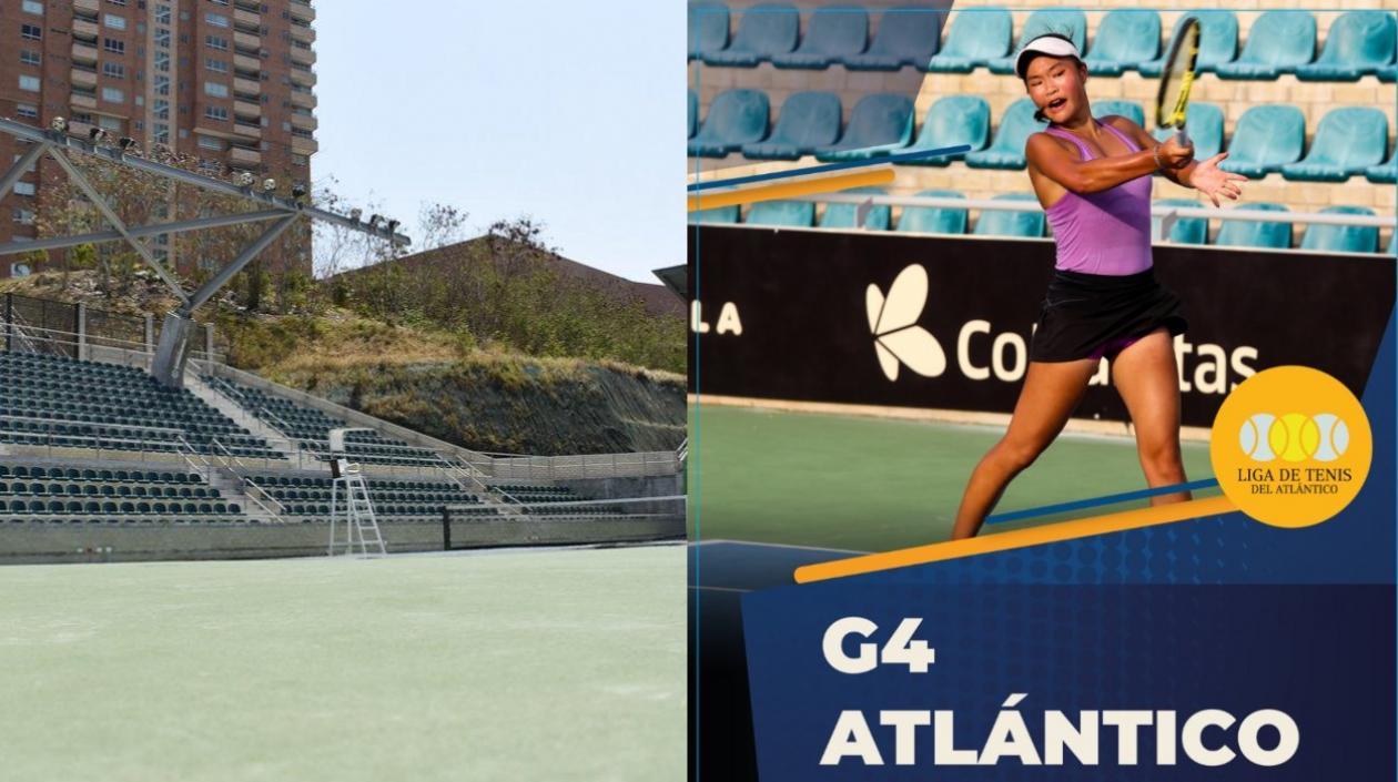Estadio del Parque de Raquetas de Barranquilla. 