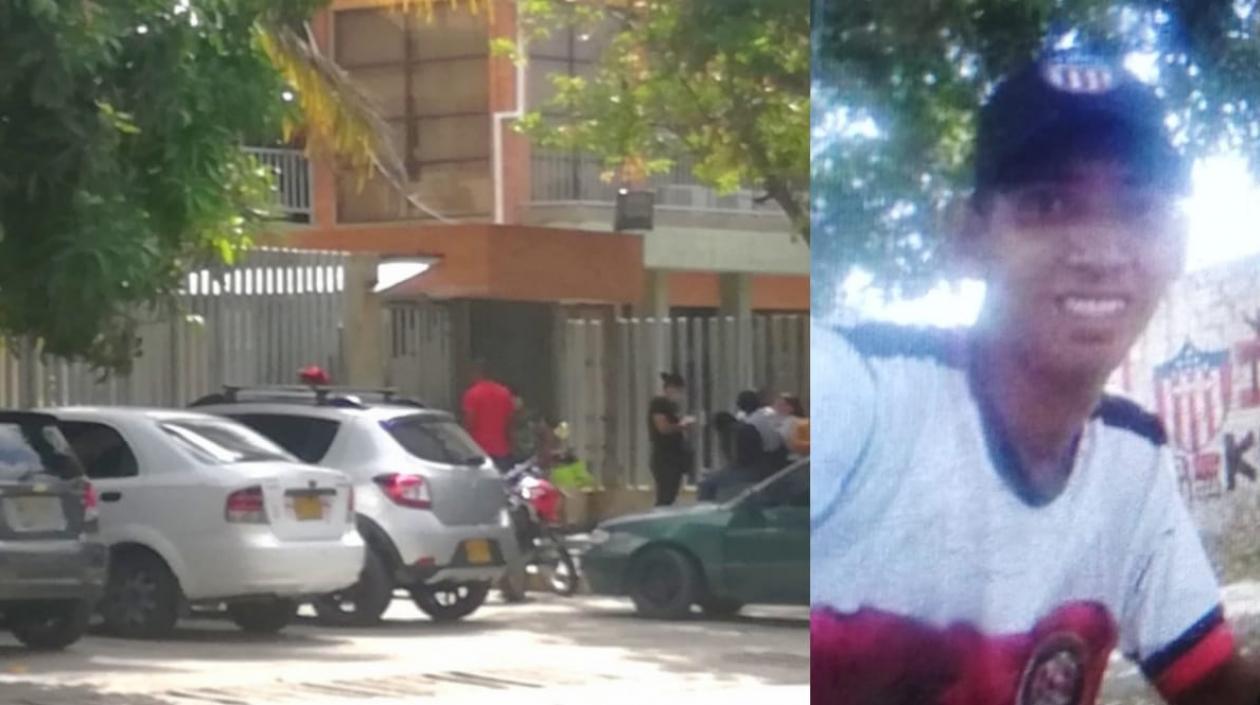 El cuerpo de Kevin José Querales Puello permanece en Medicina Legal. 