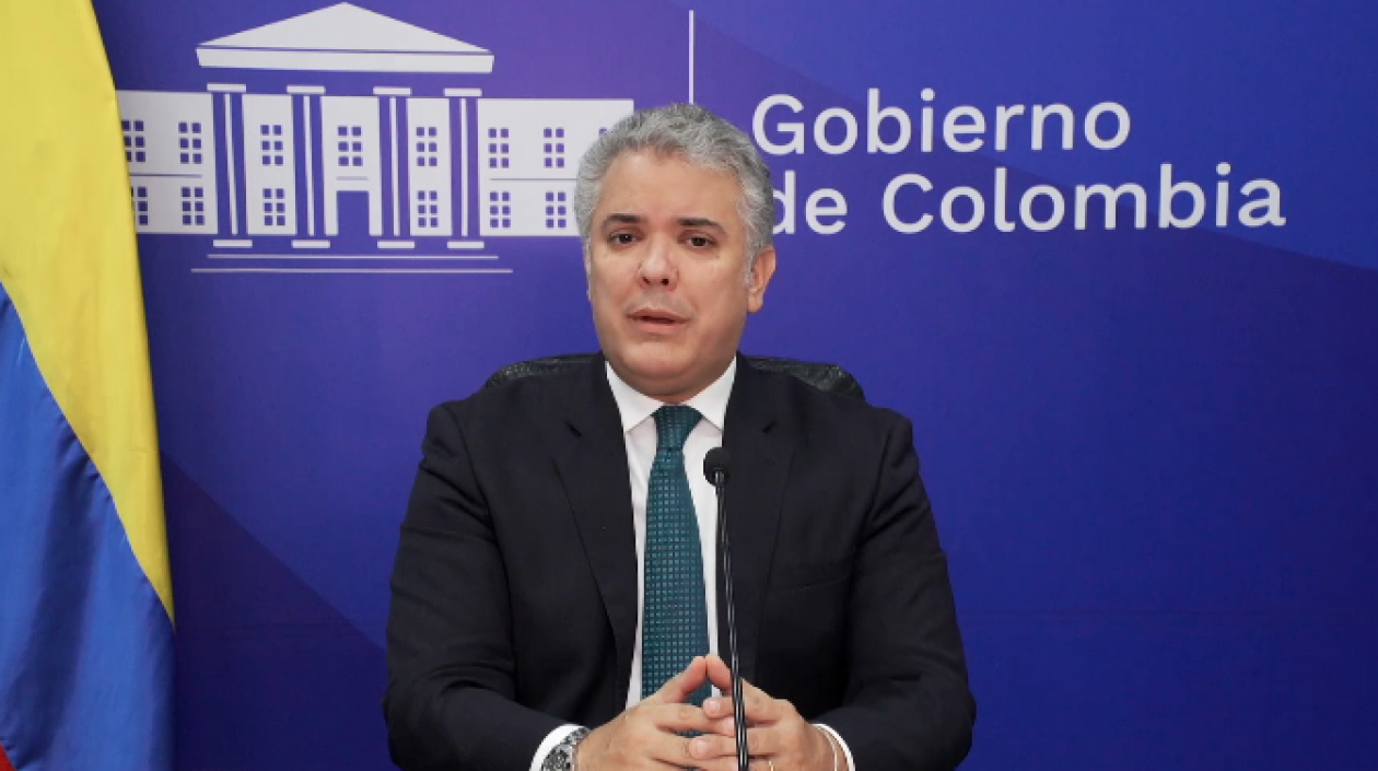 Iván Duque, presidente de Colombia.
