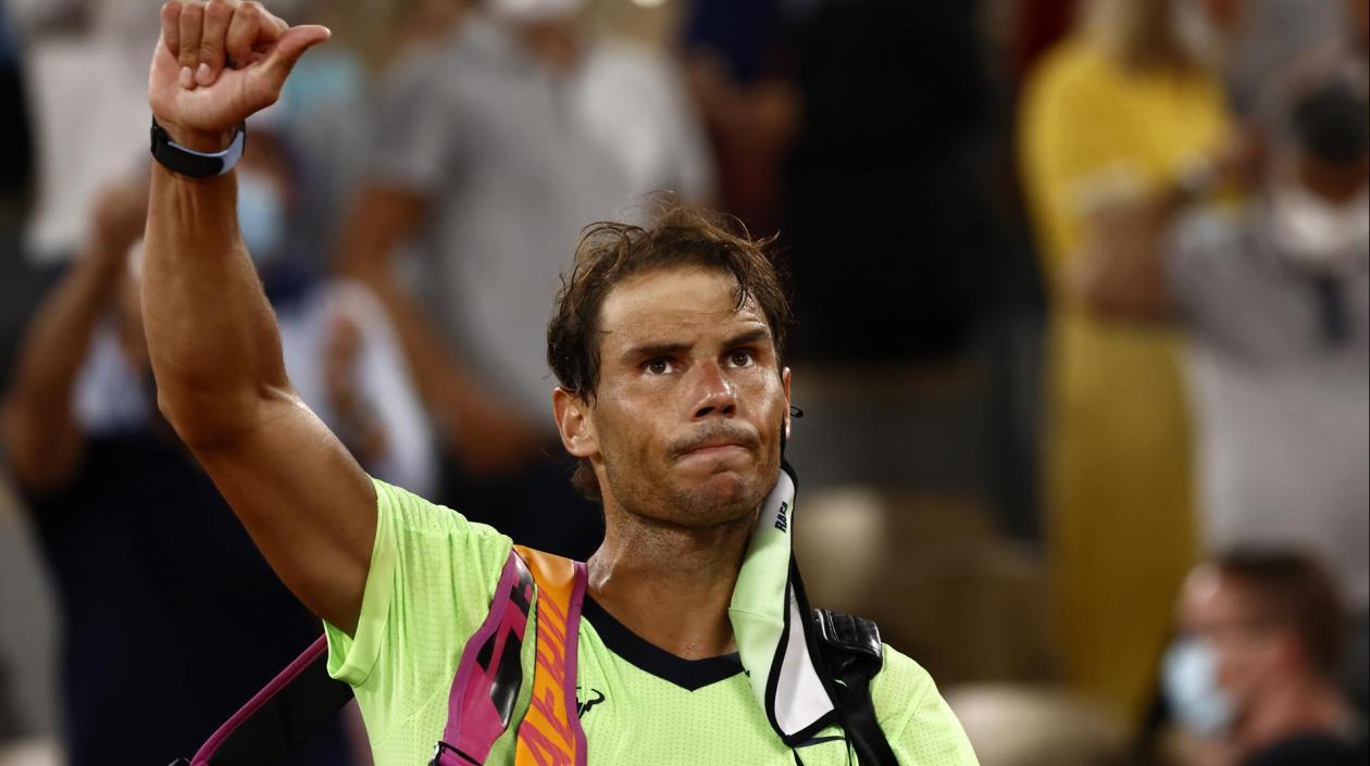 Rafael Nadal, tenista español. 