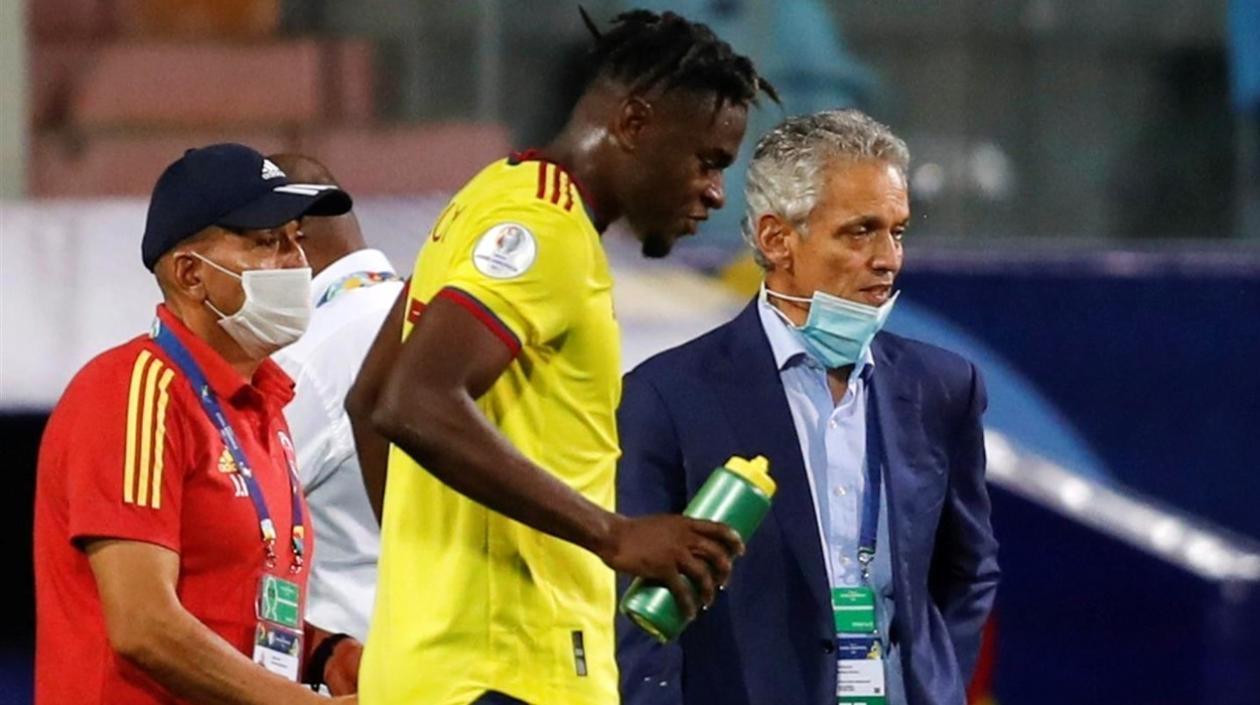 Reinaldo Rueda y Duván Zapata. 