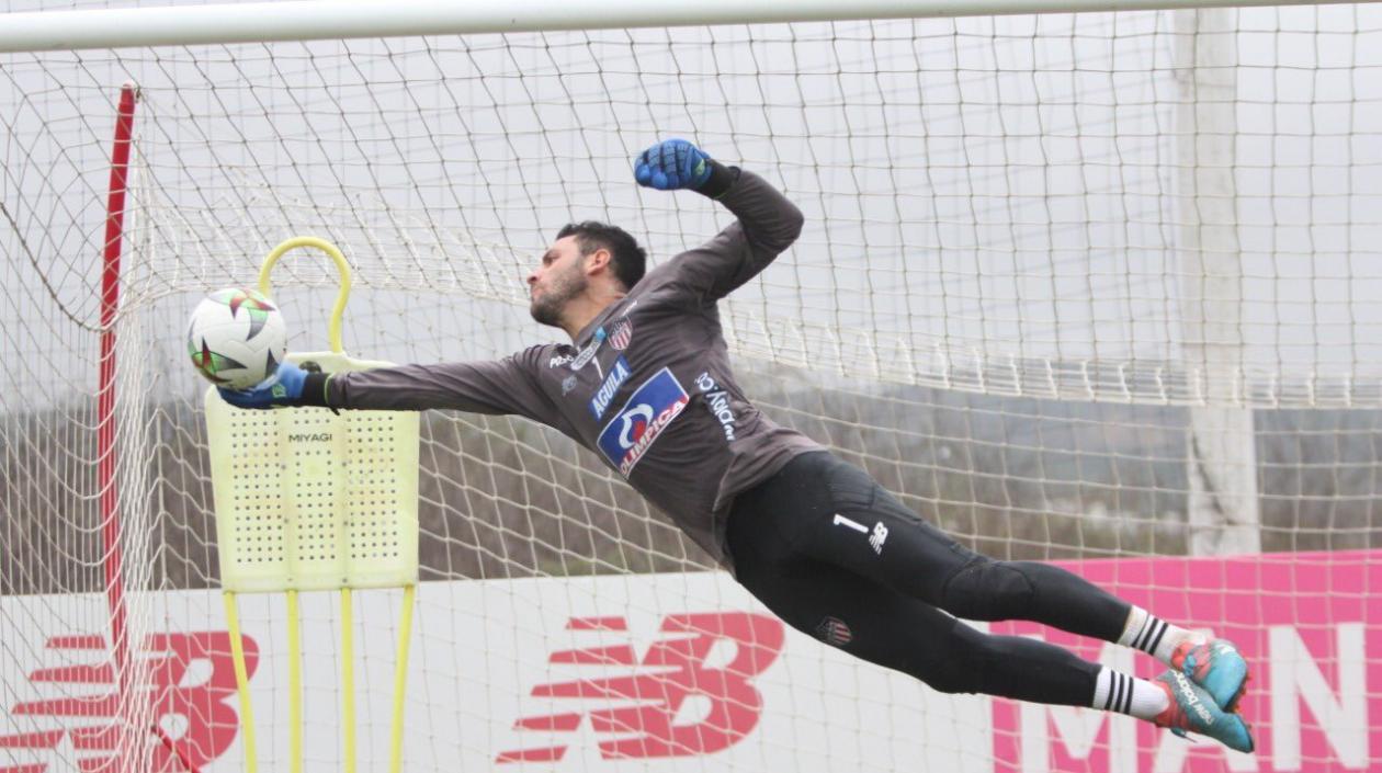Sebastián Viera, capitán de Junior. 