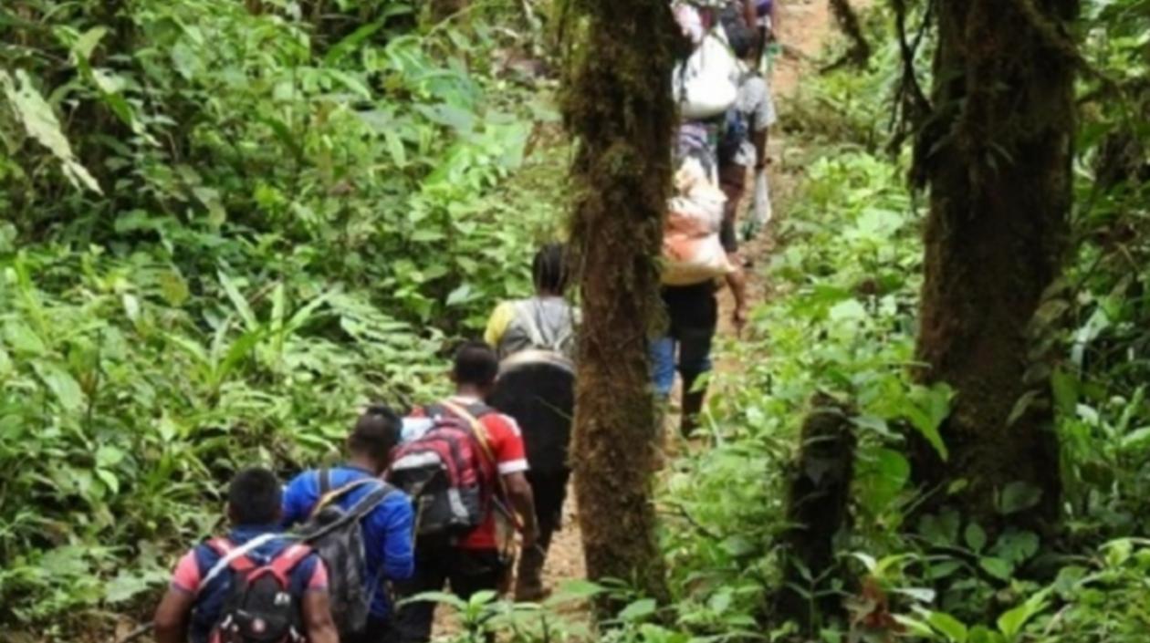 Resguardo Embera Katío del Alto Sinú.