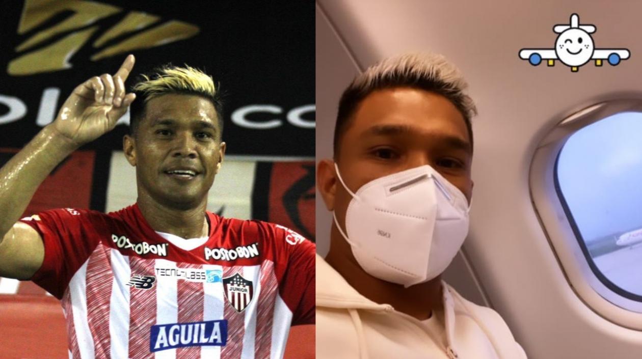 Teófilo Gutiérrez, delantero de Junior. 