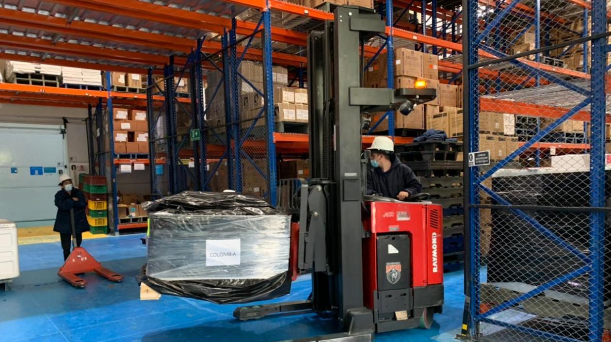 Lote de vacunas de AstraZeneca