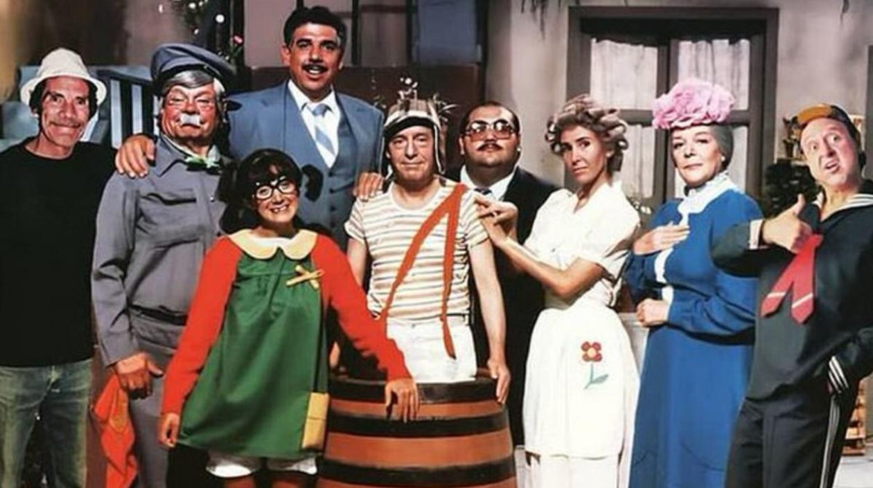 Elenco del 'Chavo del 8'. 